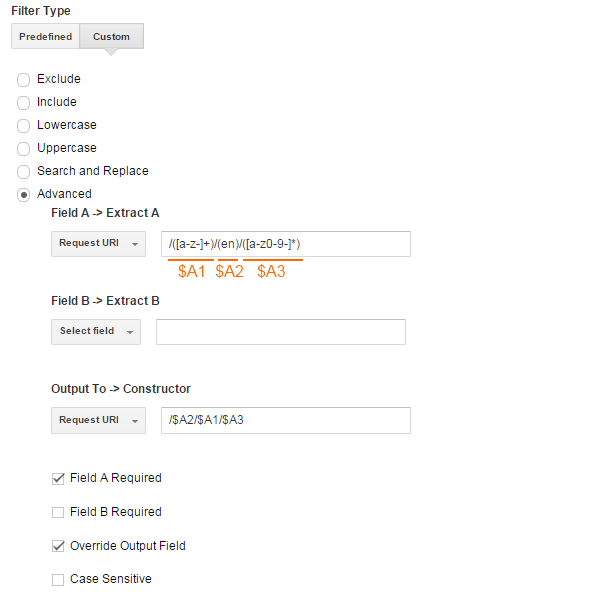 Custom View Filter