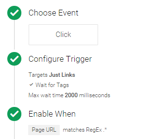 Google Tag Manager Trigger