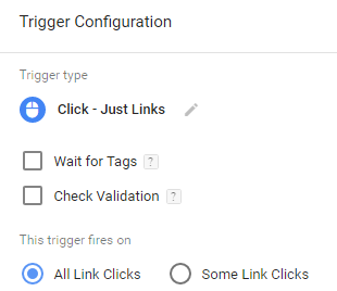 GTM Click Trigger